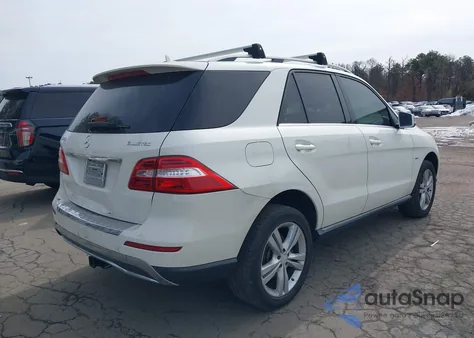 2012 Mercedes-Benz Ml 350 Bluetec 4Matic z USA, uszkodzony, nr VIN 4JGDA2EB7CA085997